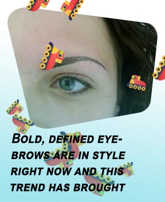 Bad eyebrow tattoos