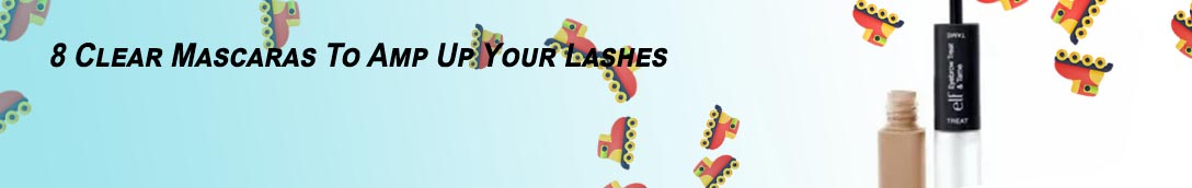 Clear mascara for eyebrows