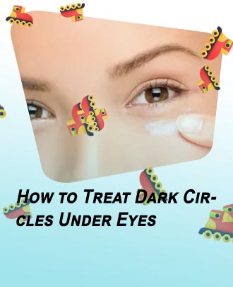 Dark under eye treatment