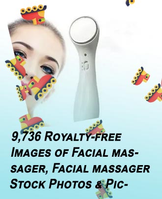 Electric face massager