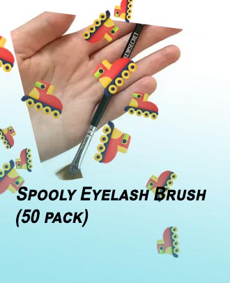 Eye lash brush