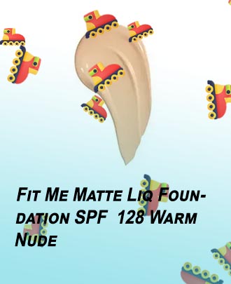 Foundation maybelline warm nude