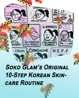 Korean skin care routine steps
