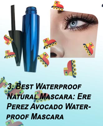 Organic waterproof mascara