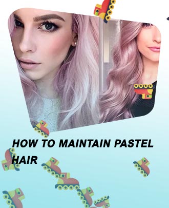 Pastel hair