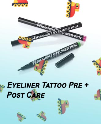 Semi permanent eyeliner