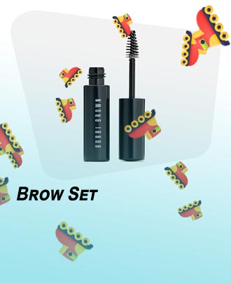 Waterproof brow mascara
