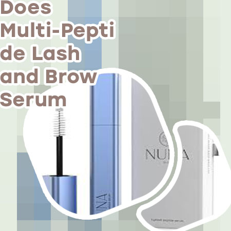 Eyebrow growth serum without prostaglandin
